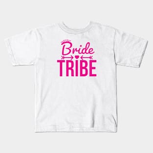 Bridesmaid bride tribe Kids T-Shirt